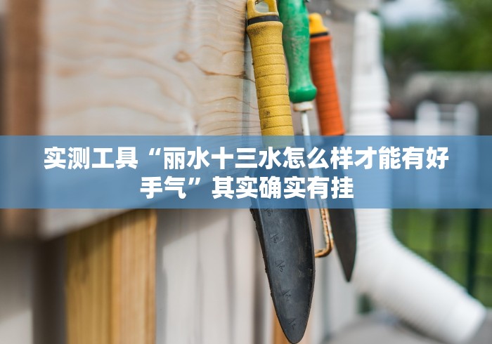 实测工具“丽水十三水怎么样才能有好手气”其实确实有挂