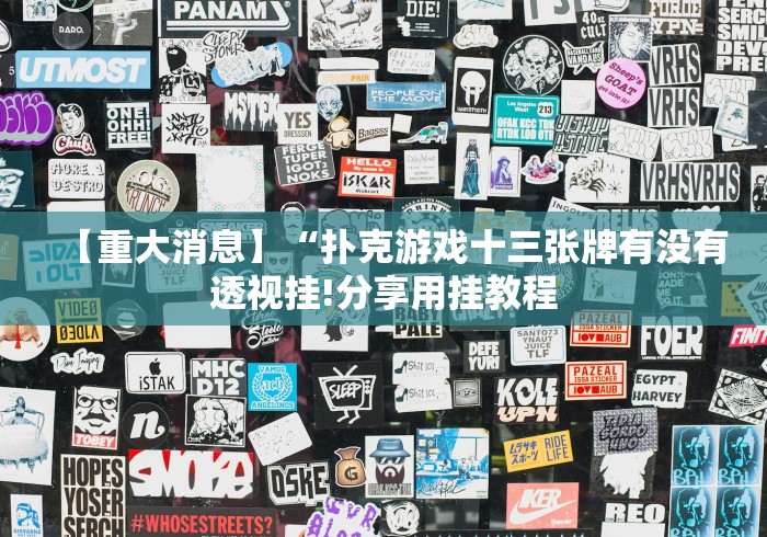 【重大消息】“扑克游戏十三张牌有没有透视挂!分享用挂教程